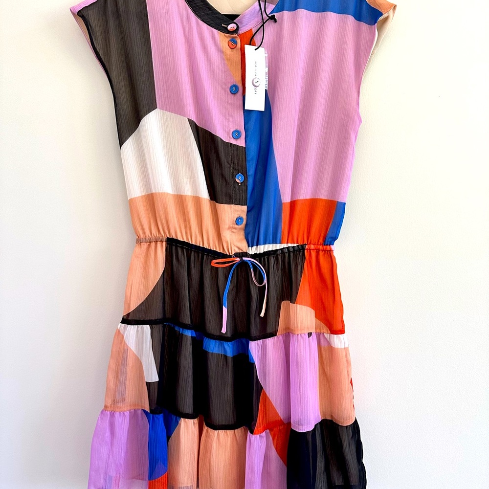 Rebecca Minkoff NWT size small Geometric Print Dress